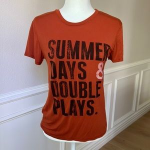Orange baseball -Shirt